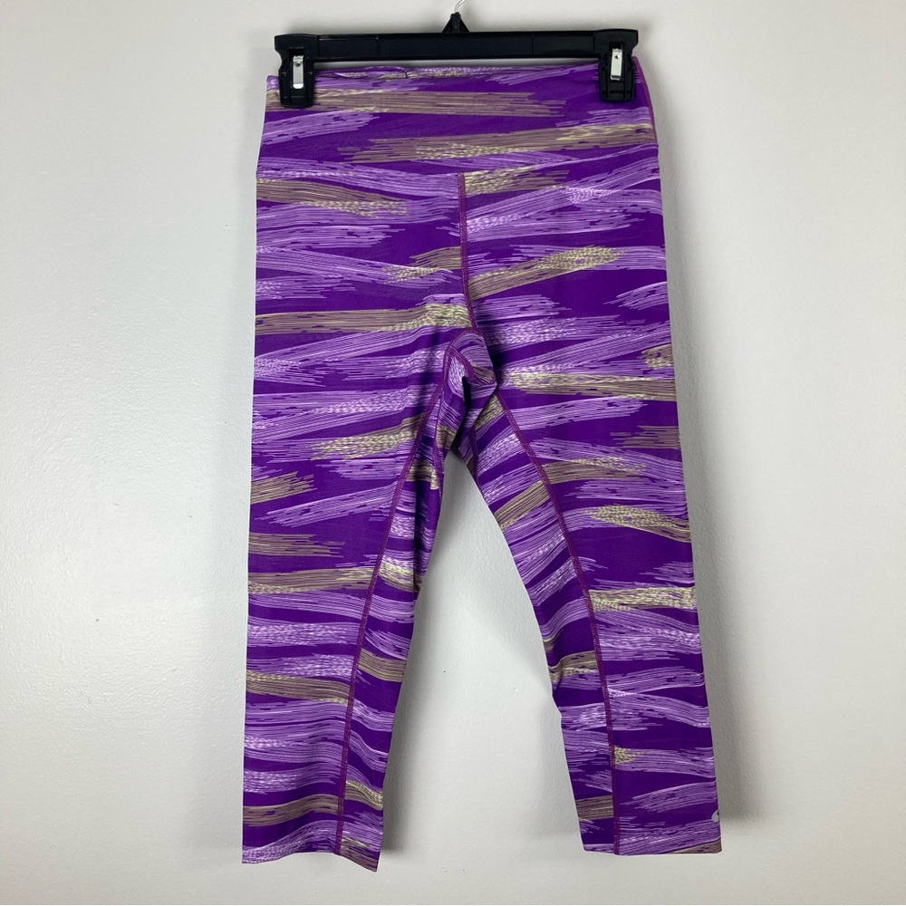 ASICS Cropped Legging Purple Key Pocket Small